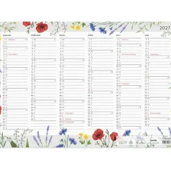 Almanacka Burde 5070 Väggblad Blomster 2027