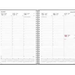Almanacka Burde 1170 Weekly 2027 A5