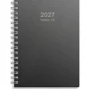 Almanacka Burde 5180 Weekly ECO Line 2027 Svart A6