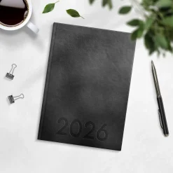 Almanacka Burde 1178 Weekly Konstläder Inbunden 2027 A5