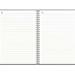 Almanacka Burde 5970 Weekly Skinn 2025 Svart A5