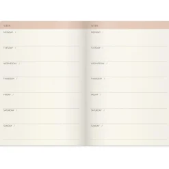 Almanacka Burde 1052 Week Planner DeLuxe