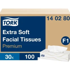 Ansiktsservett Tork F1 Premium Facial Extra Mjuk