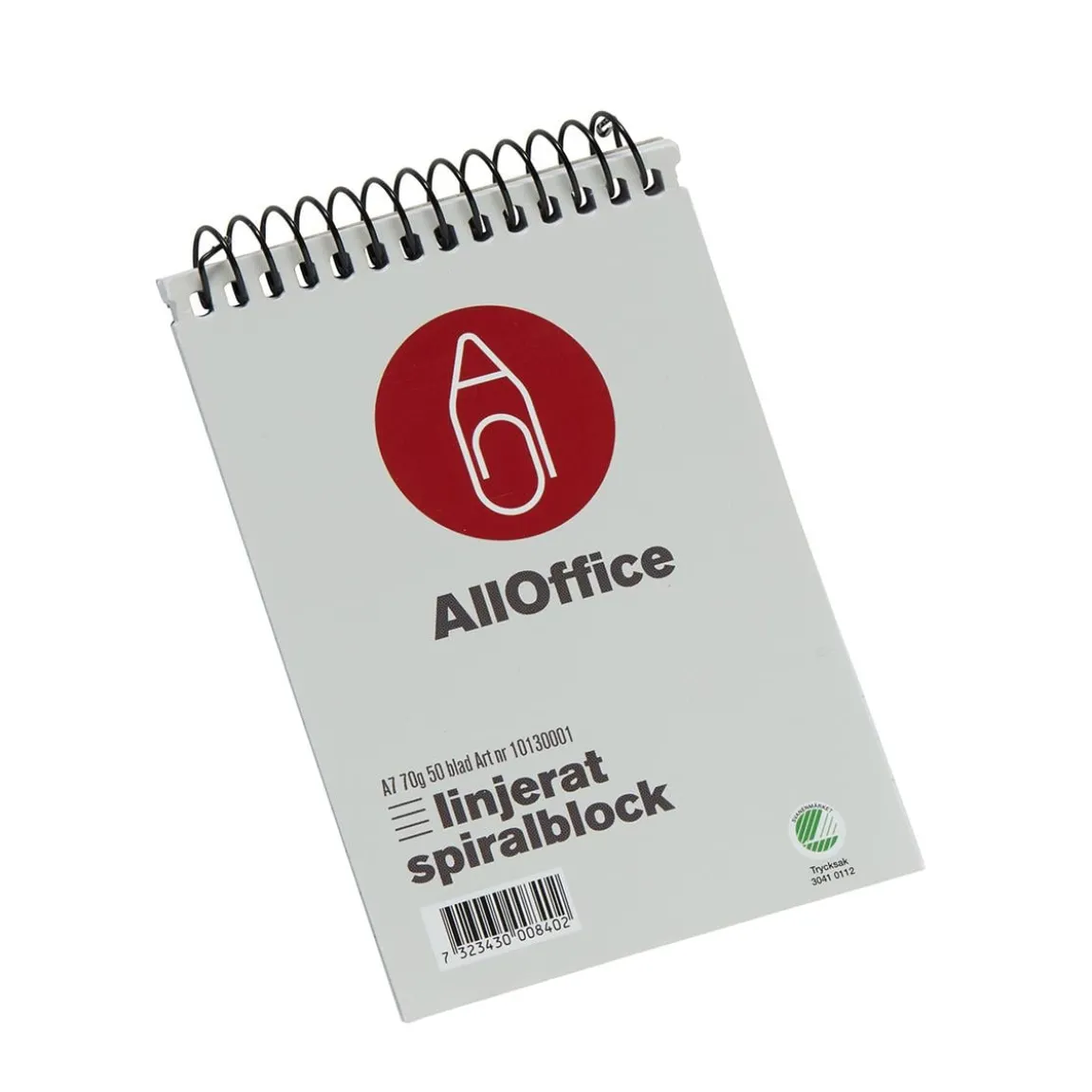 Anteckningsblock AllOffice Linjerat A7 70g