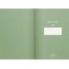 Anteckningsbok Burde Deluxe Linjerad Grön A5