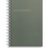 Anteckningsbok Burde To Do & Notes Linjerad Grön A5