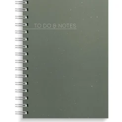 Anteckningsbok Burde To Do & Notes Linjerad Grön A5