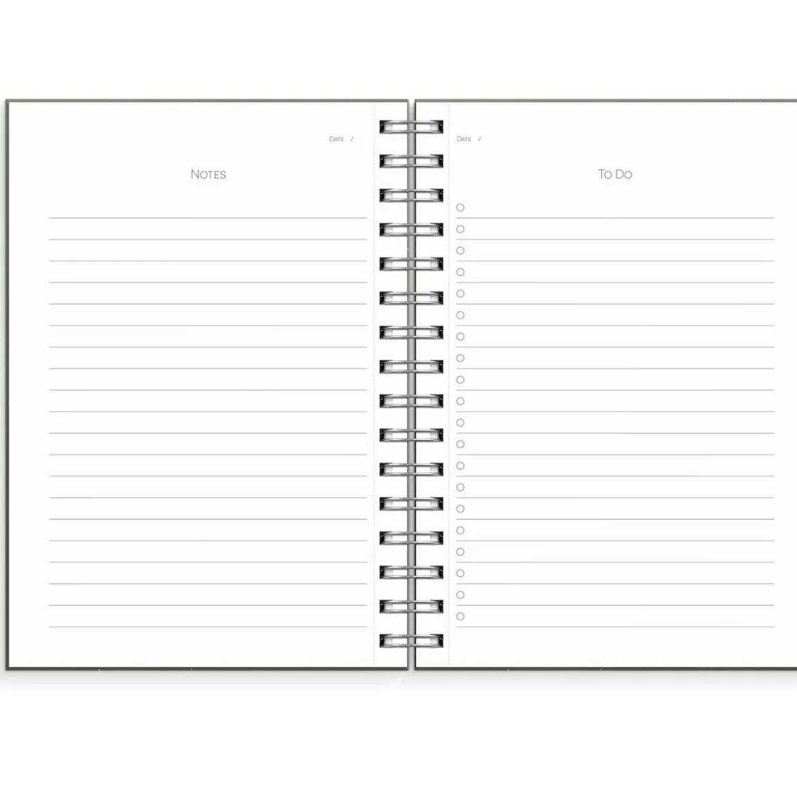 Anteckningsbok Burde To Do & Notes Linjerad Grön A5