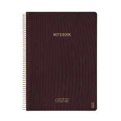 Anteckningsbok Kozo Premium Linjerad Coffee A4