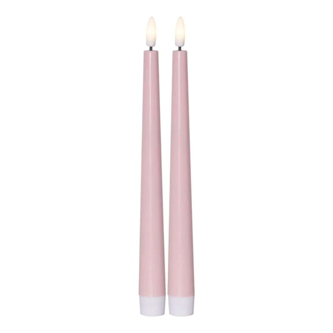 Antikljus Star Trading Flamme Candy 2-pack Rosa Pastellfärg