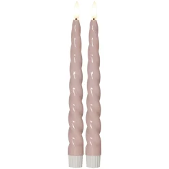 Antikljus Star Trading LED Flamme Shine Rosa