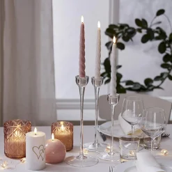 Antikljus Star Trading LED Flamme Shine Rosa