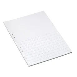 Arbetsblad Bantex 1/2 Linjerad 14,5mm/1/2 Blank Lösblad A4 70g