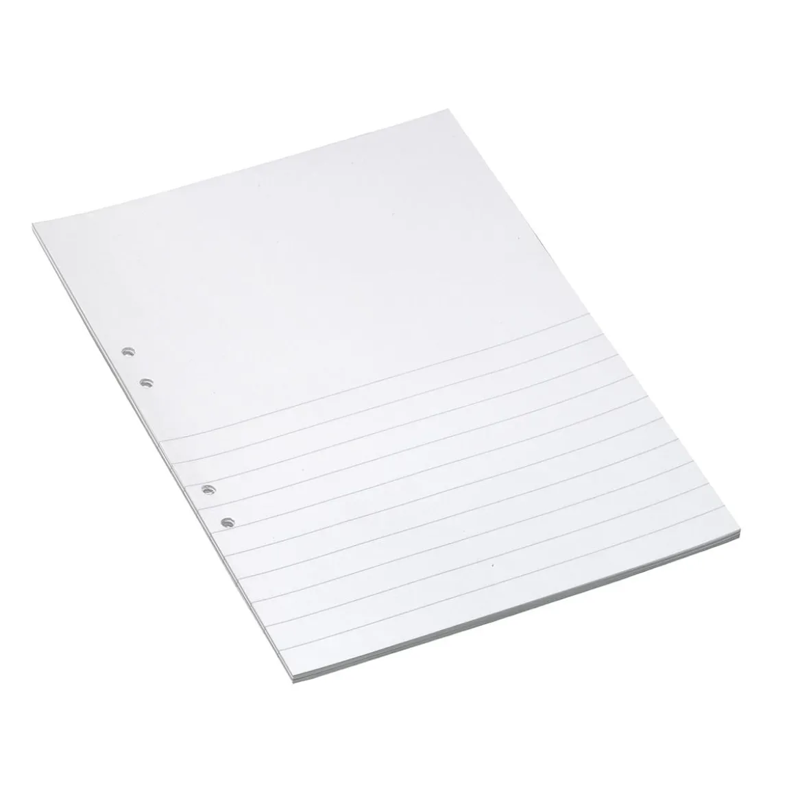 Arbetsblad Bantex 1/2 Linjerad 14,5mm/1/2 Blank Lösblad A4 70g