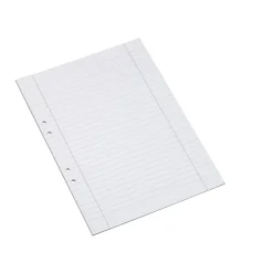 Arbetsblad Bantex Linjerat 9mm Lösblad A4 70g