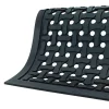 Arbetsplatsmatta Matting Comfort Flow Svart 56x85cm