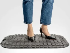 Arbetsplatsmatta Matting StandUp Brick free Grå 77 x 54 cm