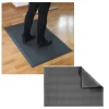 Arbetsplatsmatta Matting Yoga PUR antracitgrå 51x66cm
