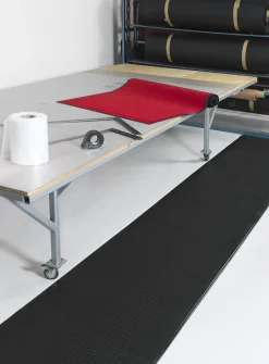 Arbetsplatsmatta Matting Yoga Wearbond Industri Svart 91x100cm