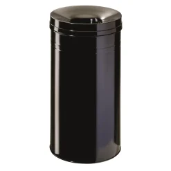 Avfallstunna Durable Safe+ metall svart 60 lit