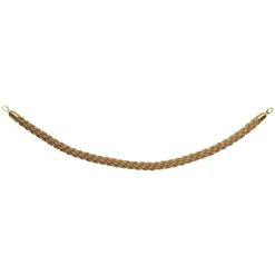 Avspärrningsrep Securit Flätat Brons/Guld 150cm