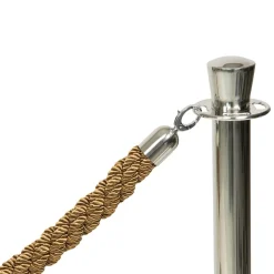 Avspärrningsrep Securit Flätat Brons/Rostfri 150cm