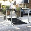 Avspärrningsrep Securit Ink Stolpe Indragbar Nylonrem Svart 210cm