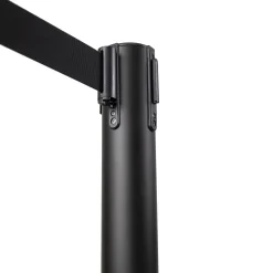 Avspärrningsstolpe Securit Ink Indragbar Rem Svart 200cm