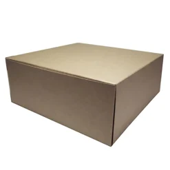Bakelsekartong brun/vit 250x250x100 mm
