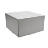 Bakelsekartong Q-Lock vit 220x220x120 mm