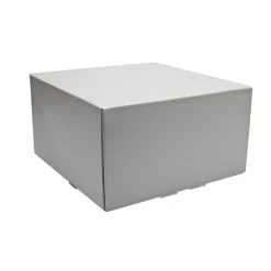 Bakelsekartong Q-Lock vit 220x220x120 mm