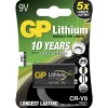 Batteri GP Lithium CR-V9 9V