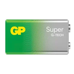Batteri GP Super G-Tech Alkaline 6LF22/9V