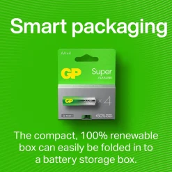 Batteri GP Super G-Tech Alkaline LR03 AAA