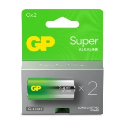 Batteri GP Super G-Tech Alkaline LR14/C