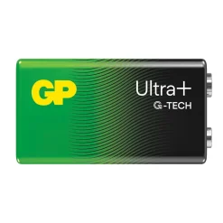 Batteri GP Ultra + G-Tech Alkaline 6LF22/9V