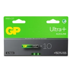 Batteri GP Ultra + G-Tech Alkaline LR03 AAA