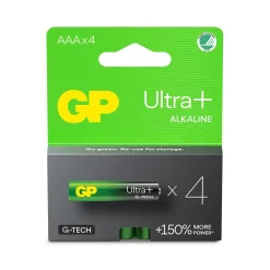 Batteri GP Ultra + G-Tech Alkaline LR03 AAA