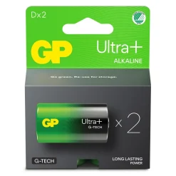 Batteri GP Ultra + G-Tech Alkaline LR20/D