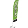 Beachflagga ÖPPET 50x230cm