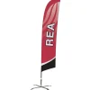 Beachflagga REA 50x230cm