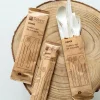 Bestickpåse pappers Kniv/Gaffel & Servett 170mm
