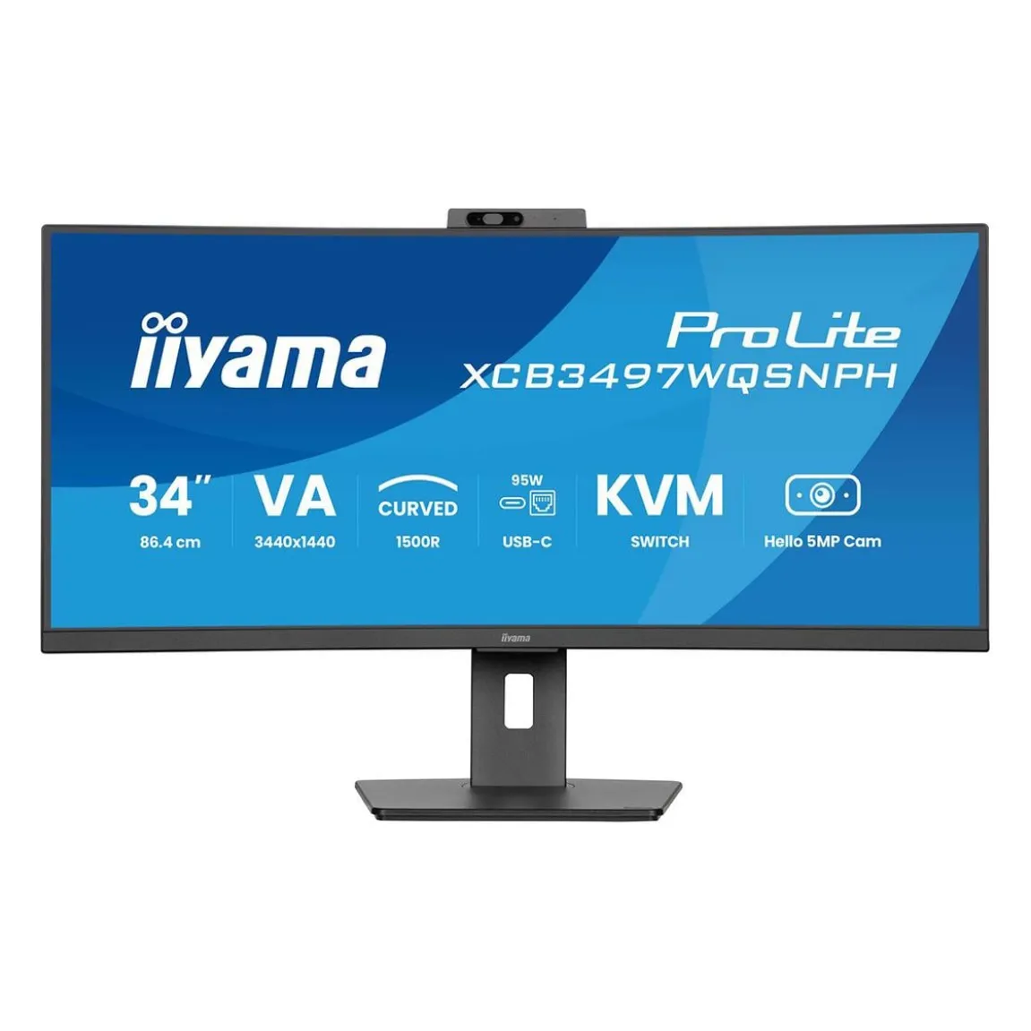 Bildskärm iiyama Curved UltraWide Quad HD 34"
