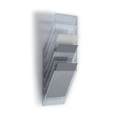 Blankettfack Durable Flexiboxx 6-fack transparent A4S