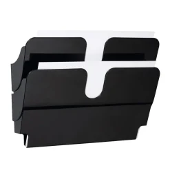 Blankettfack Durable FLEXIPLUS med Magnet 2-fack A4L Svart