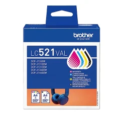 Bläckpatron Brother Multipack LC521VAL