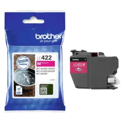 Bläckpatron Brother 550 Sidor LC422M Magenta