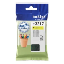 Bläckpatron Brother 550 Sidor LC3217Y Gul