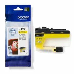 Bläckpatron Brother 1500 Sidor LC427Y Gul