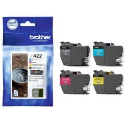 Bläckpatron Brother Value Pack BROLC422VAL CMYK